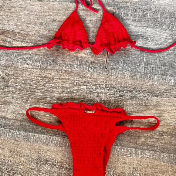 Red San Lorenzo Bikini Set 2023 NEW - Picture 2 of 3